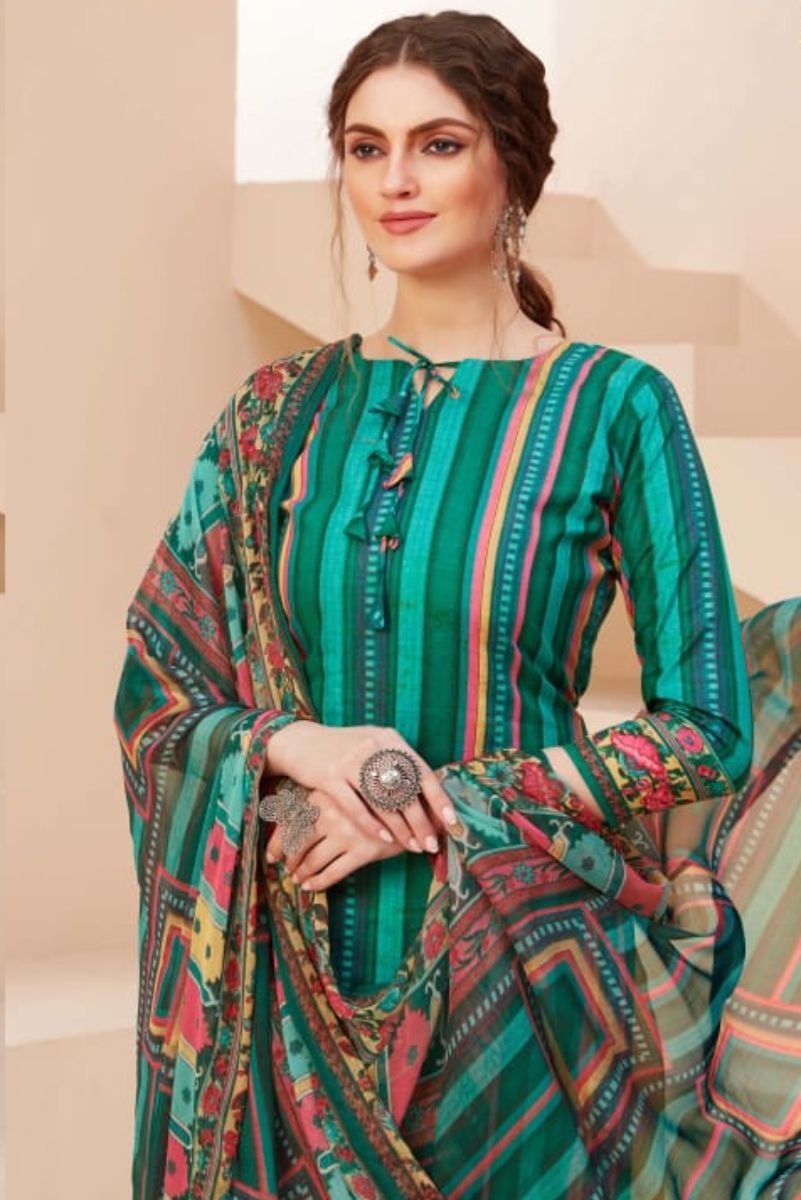 Belliza Designer Studio Zohra Presents Pure Cotton Digital Printed Salwar Kameez 441-005