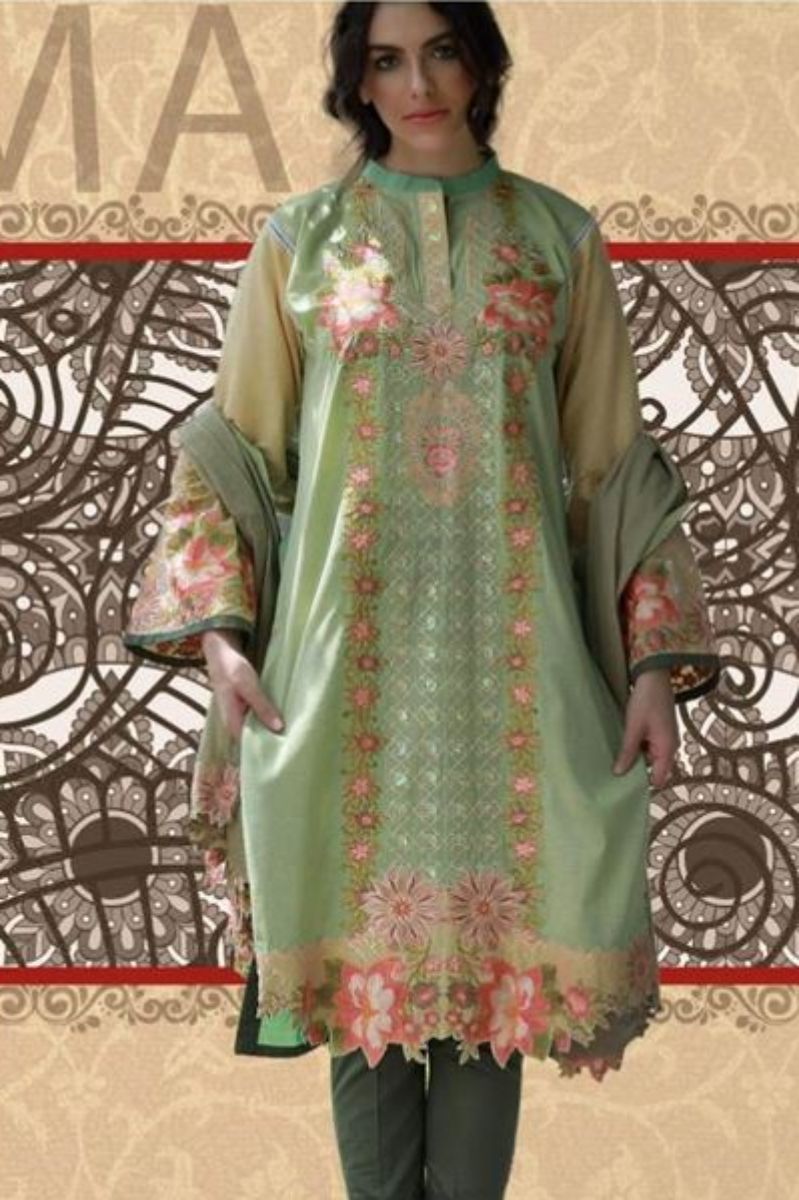 Deepsy Rinnaz 2 Pure Cotton With Heavy Self Embroidery Suit 200801