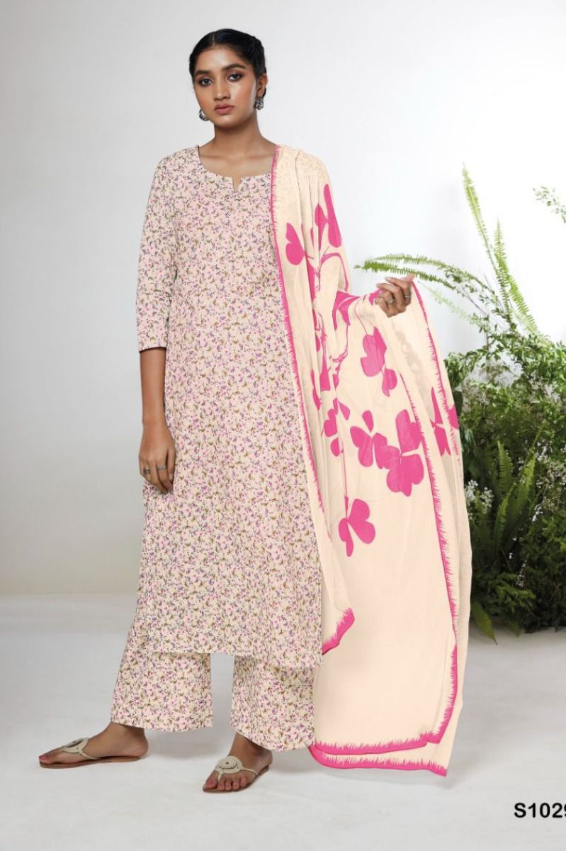 Ganga Fashion Timila S1029 Summer Suits Free Shipping Suit Salwar S1029-D