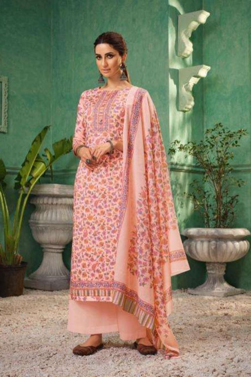 Glossy Simar Reet Jam Sat In Cotton Digital Print Suit Salwar 1116
