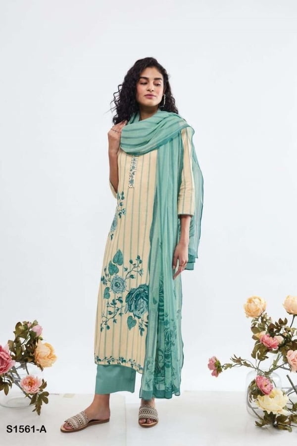 Ganga Fashion Alice S1561 Summer Collection Suit Salwar S1561-A