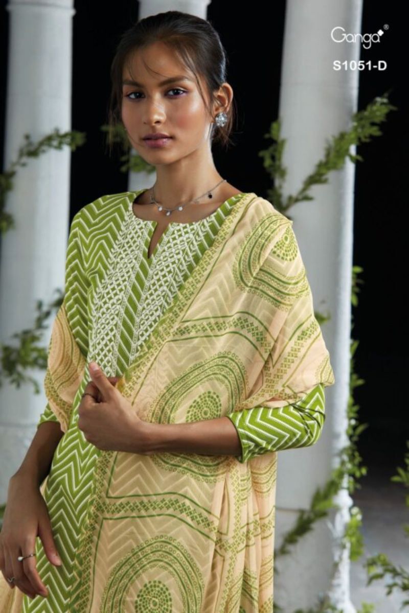 Ganga Fashion Saori S1051 Summer Collection Free Shipping Suit Salwar S01051-D