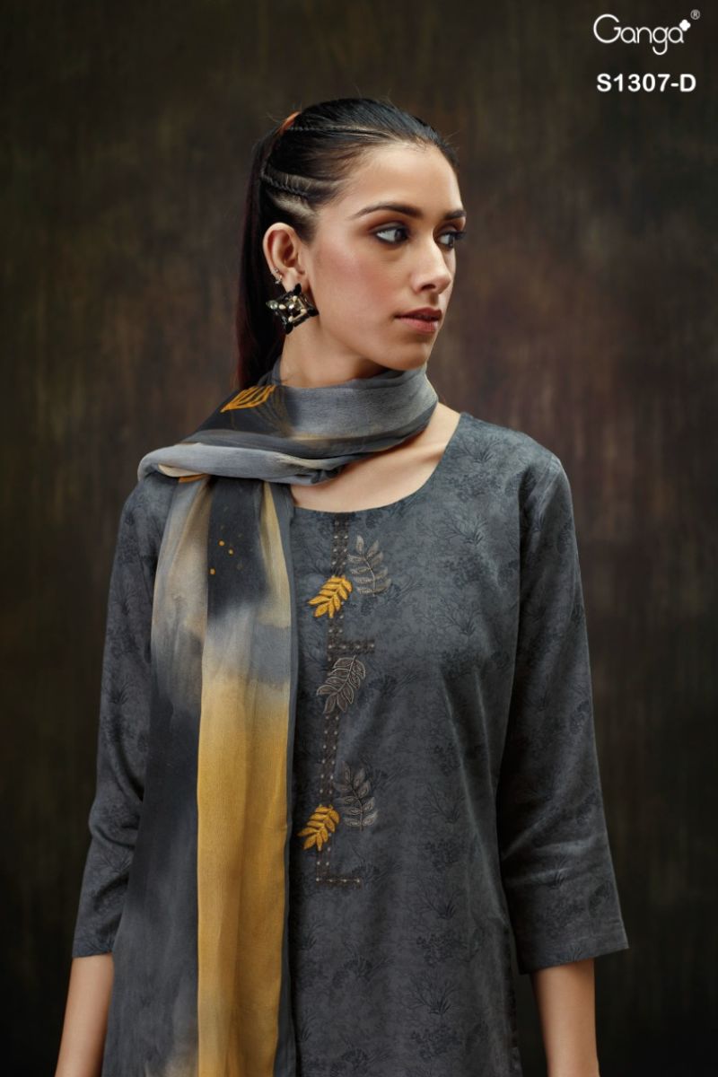 Ganga Fashion Inna S1307 Summer Collection Suit Salwar S1307-D