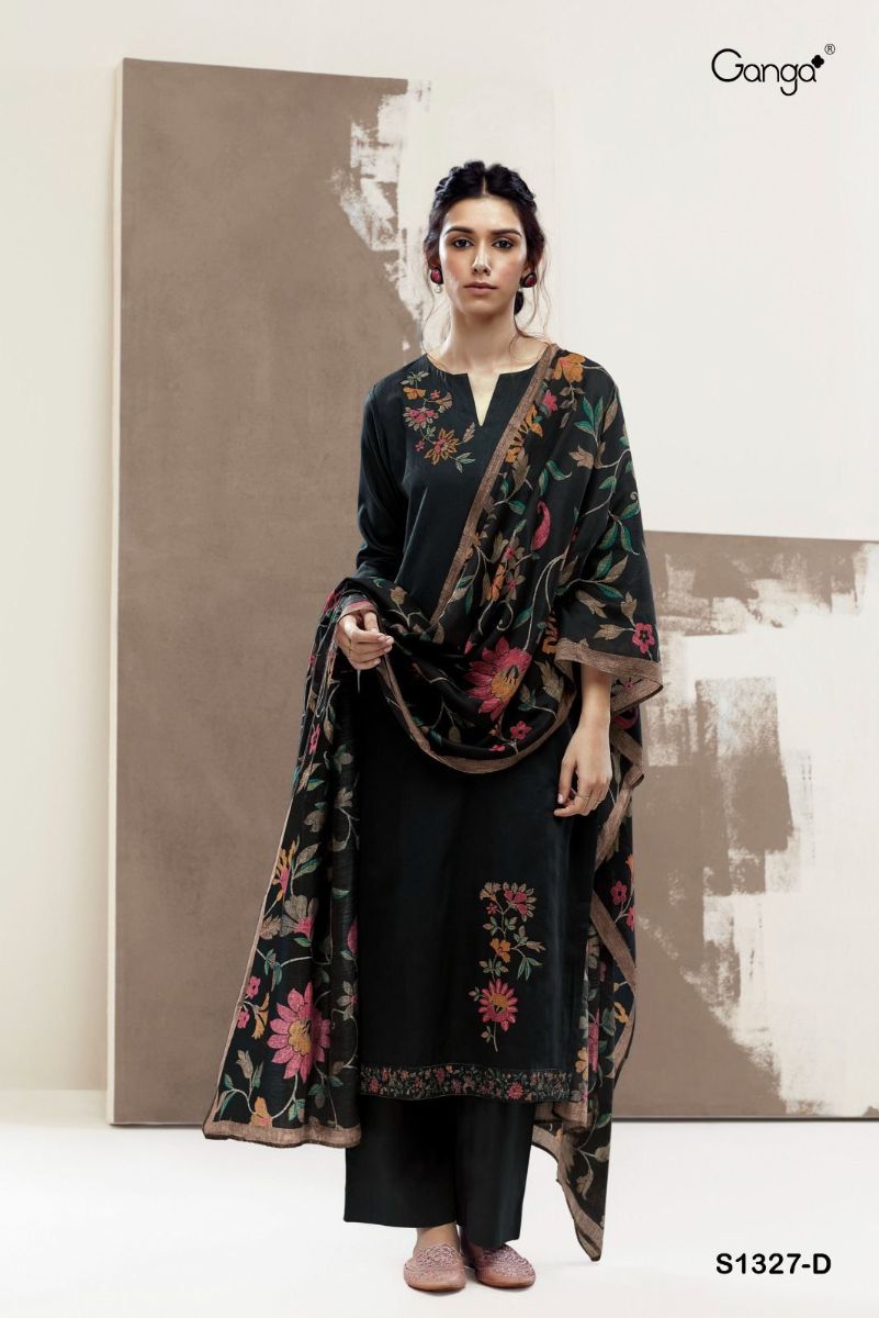 Ganga Fashion Ishana S1327 Summer Collection Suit Salwar S1327-D