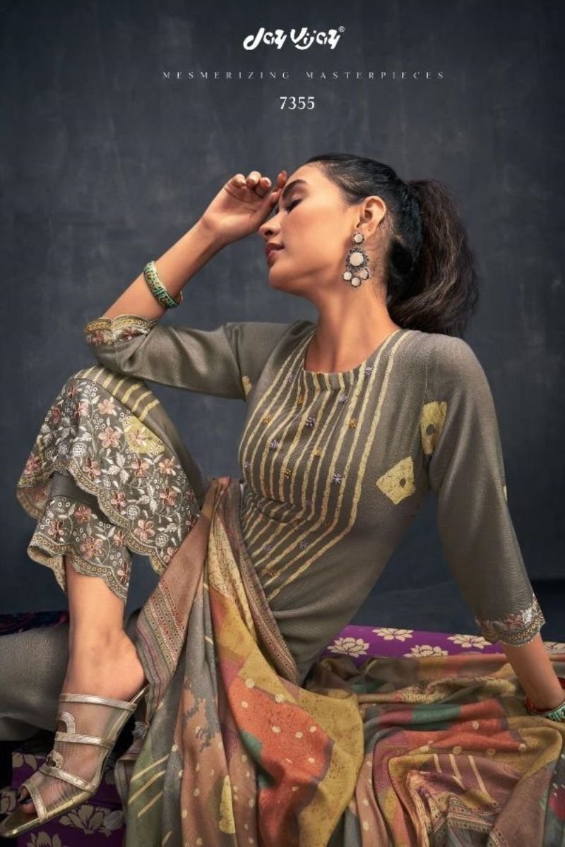 Jayvijay Prints Pitara Winter Collection Suit Salwar 7355
