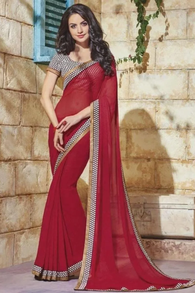 Designer Fancy Work Saree at Rs.895/Piece in surat offer by Daduvaani  Fashion