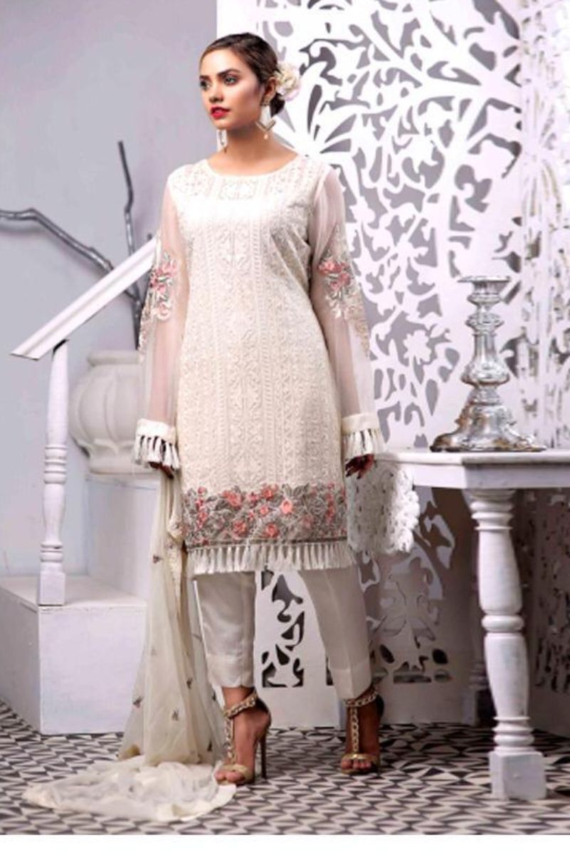 Juvi Fashion Zebaish Fox Georgette With Heavy Embroidery Suit 31002
