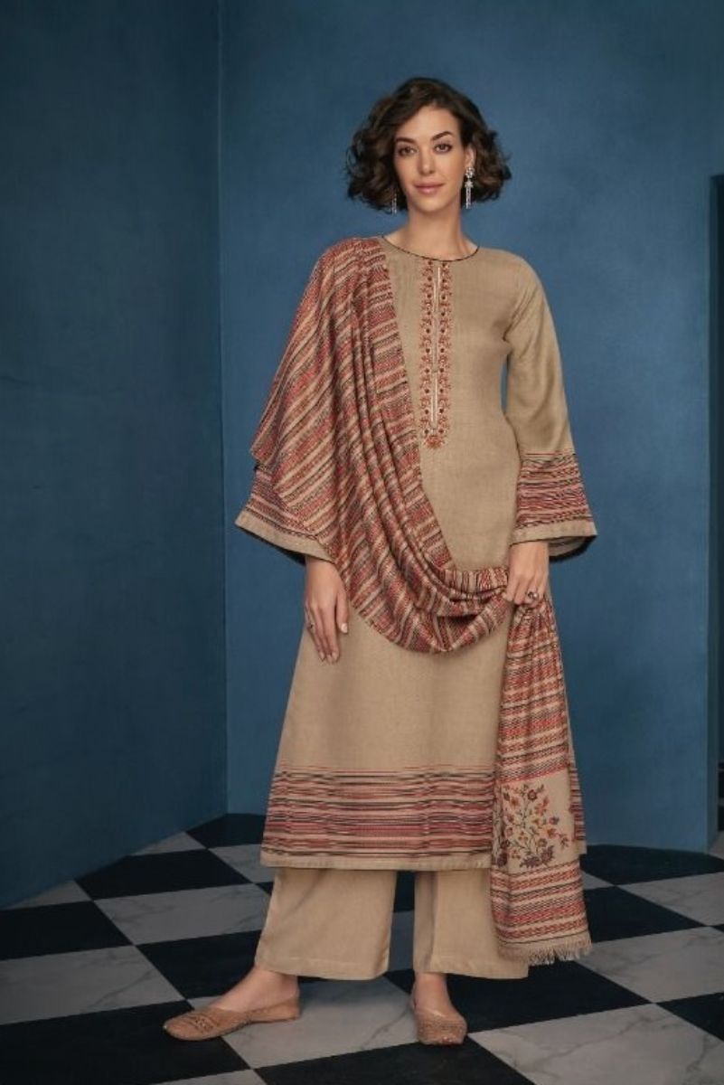 Kesar Karachi Afsana Winter Collection Suit Salwar 47005