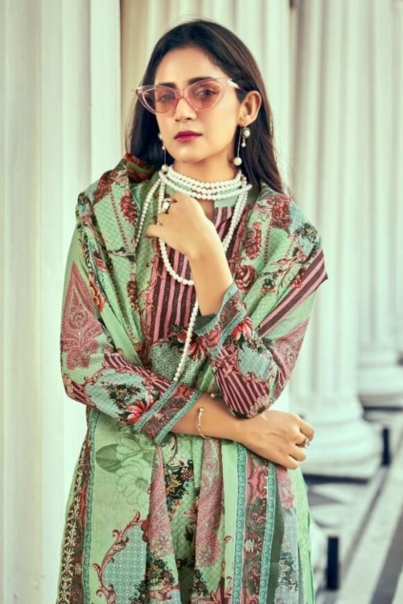 Kesar Karachi Leela Winter Collection Suit Salwar 140005