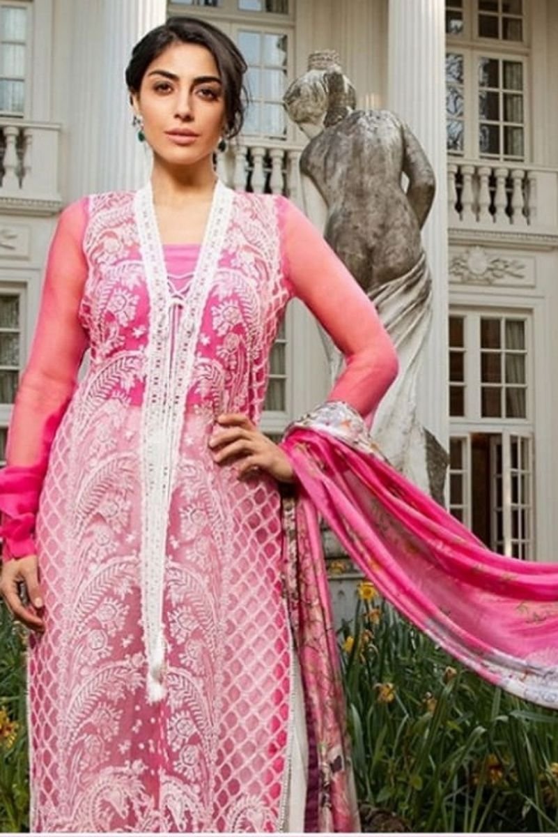 Kilruba Jannat Presents Heavy Organza Tissue Suits 6003