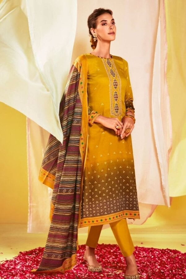 Mumtaz Arts Jash E Bandhani V3 Summer Collection Suit Salwar 7008