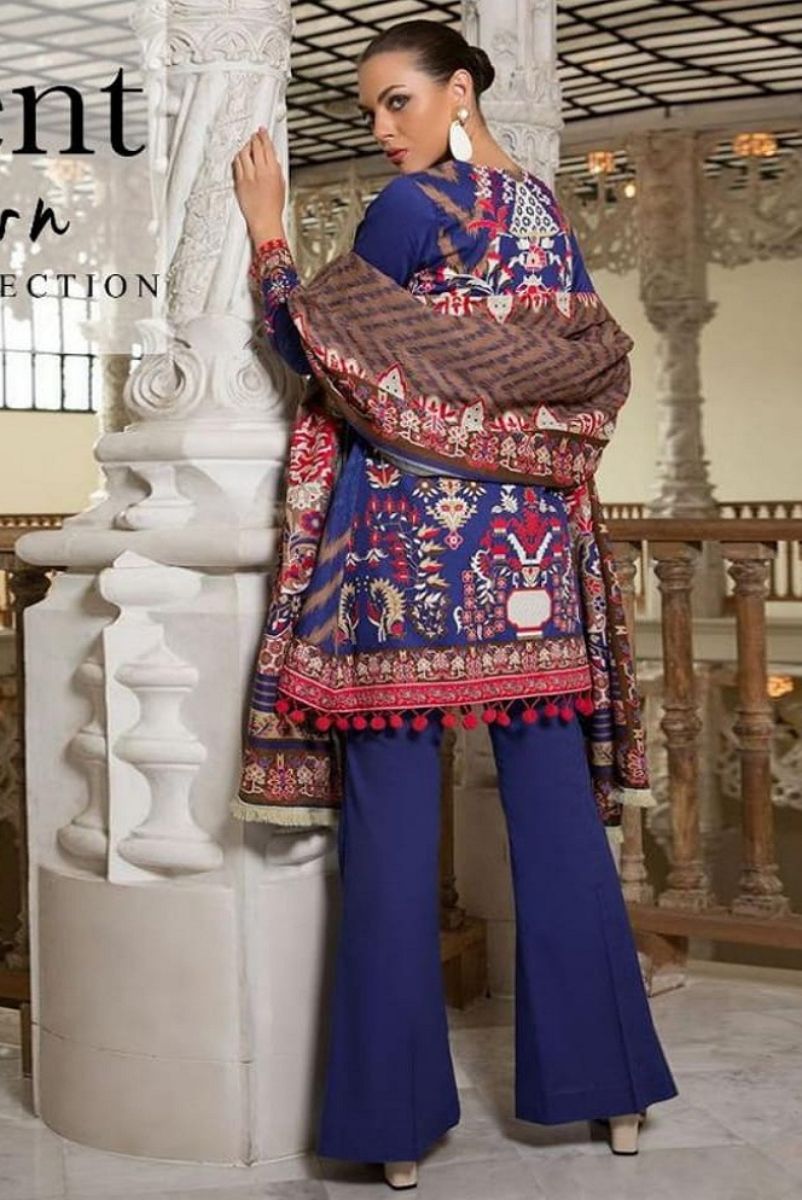 Orient Master Copy Embroidered Lawn Salwar Suit 107-A