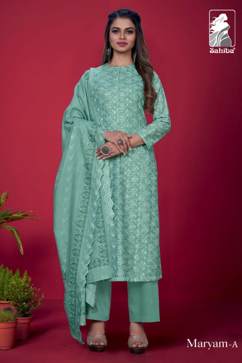 Sahiba Maryam Summer Collection Free Shipping Suit Salwar A