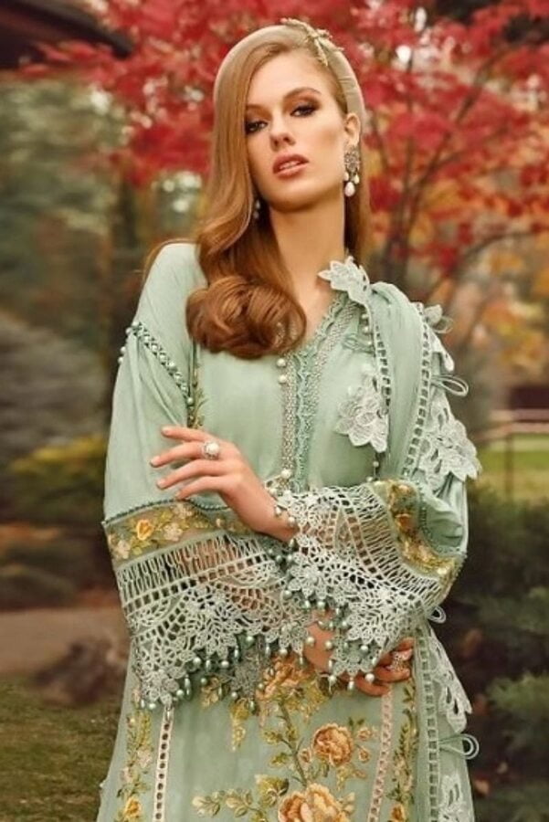 Shree Fabs Mariya B Lawn Eid Collection-2023 Summer Collection Suit Salwar 3021