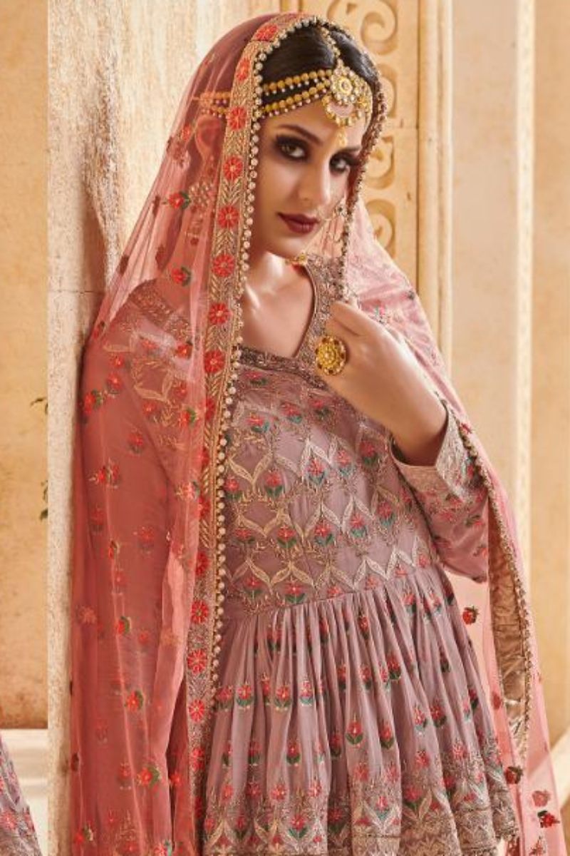 Shree Fabs Shenai Bridal Collection Vol 9 Georgette with work Suits 6045