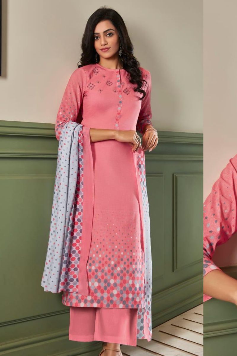Sahiba Sudriti Cubes Cambric Comb Digital Print With Embroidery Suit Salwar 912