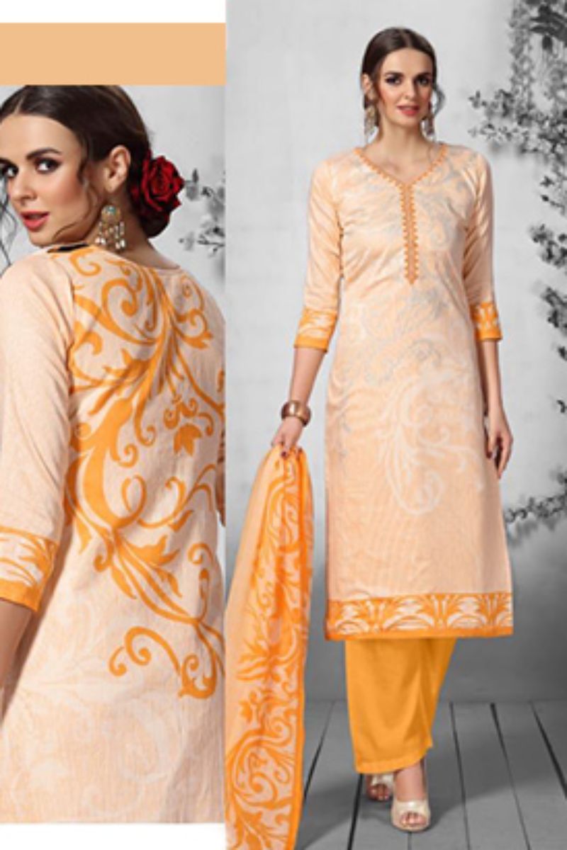 Supriya Fashion Sitareya Vol 4 Pure Glace Cotton With Embroidery Work Plazo Suit 4003