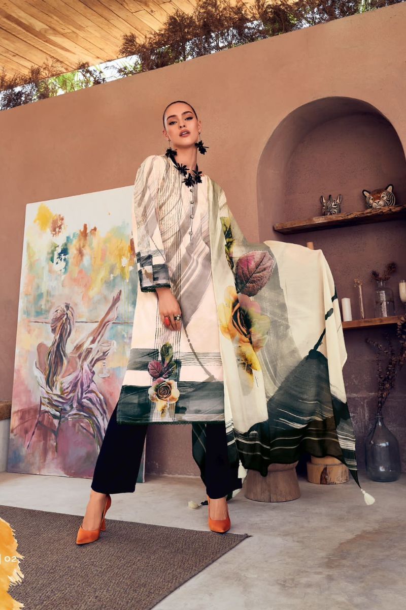 Varsha Fashion Season Of Blossom Summer Collection Suit Salwar SB-02