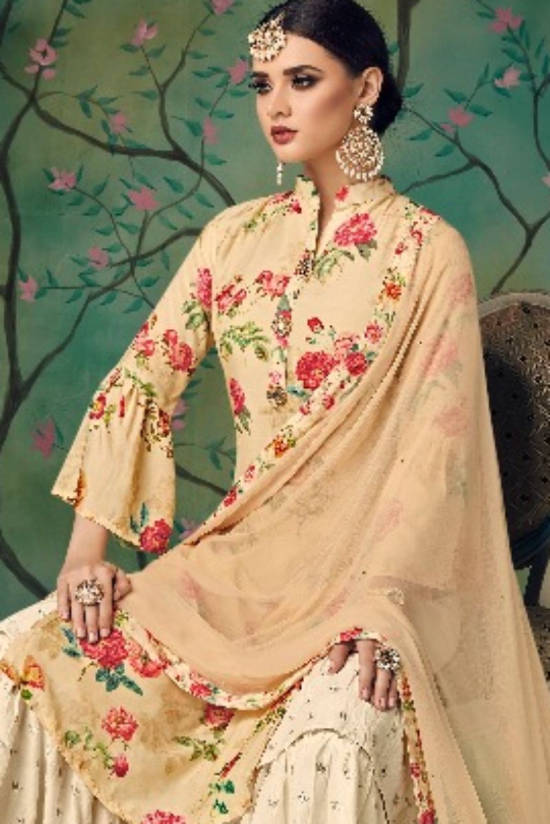 Kajri Suits Kaara Muslin Cotton With Heavy Diamond Work Salwar Kameez 12001