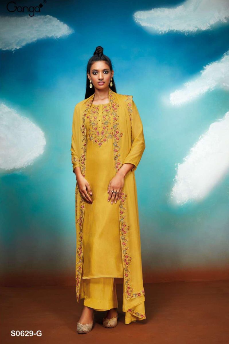 Ganga Fashion Kathika S0629 Summer Collection Ladies Salwar Suits S0629-G