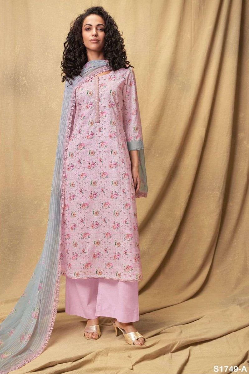 Ganga Fashion Pillai S1749 Summer Collection Ladies Salwar Suits S1749-A