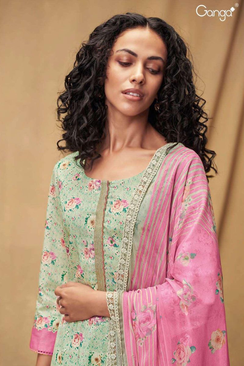 Ganga Fashion Pillai S1749 Summer Collection Ladies Salwar Suits S1749-B