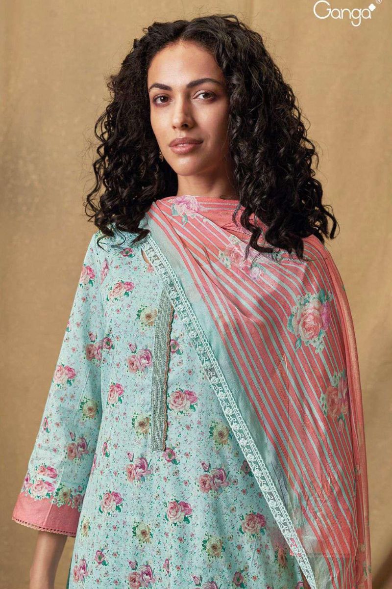 Ganga Fashion Pillai S1749 Summer Collection Ladies Salwar Suits S1749-C