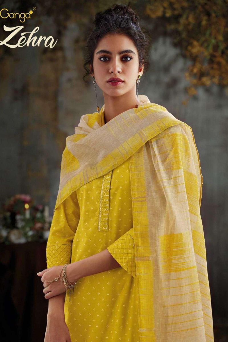 Ganga Fashion Zehra Summer Collection Ladies Salwar Suits C1367
