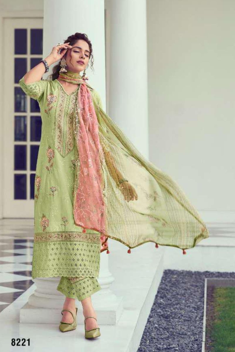 Jay Vijay Prints Purvai 2 Summer Collection Ladies Salwar Suits 8221