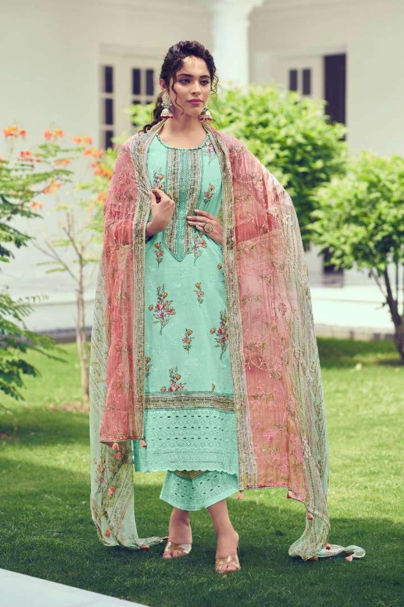 Jay Vijay Prints Purvai 2 Summer Collection Ladies Salwar Suits 8225