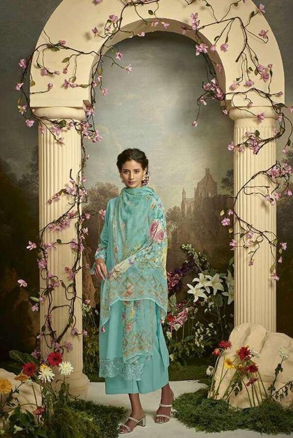 Kimora Fashion Gulbagh Summer Collection Ladies Salwar Suits 9077