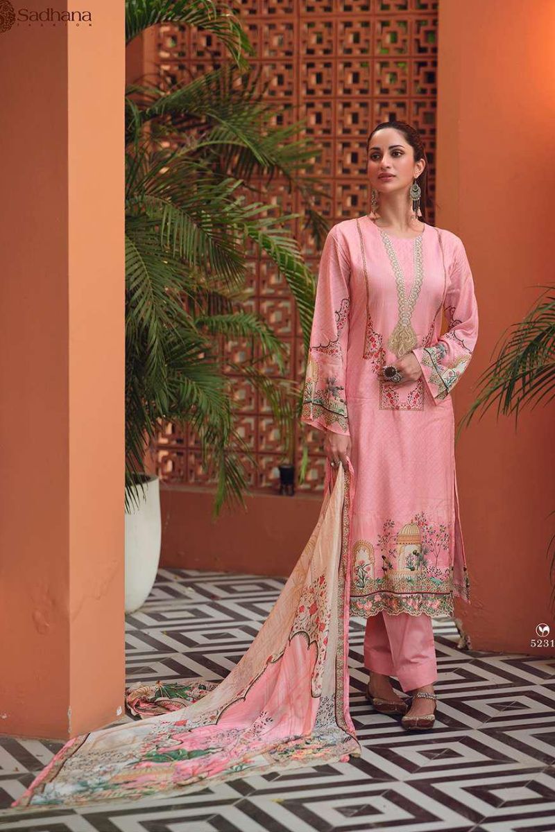 Sadhana Fashion Mehtab 3 Summer Collection Ladies Salwar Suits 5231