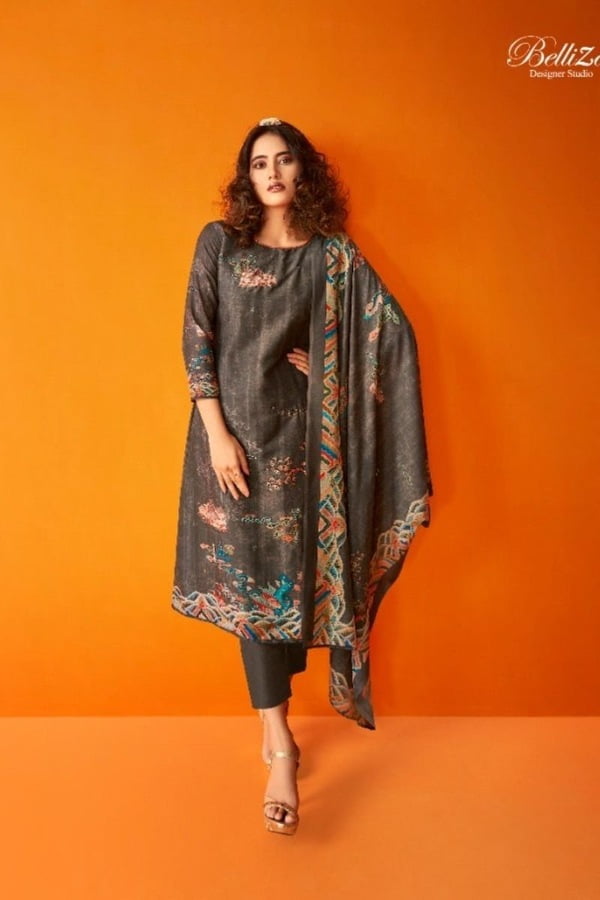 Belliza Designer Studio Nature Summer Collection Suit Salwar 600-007