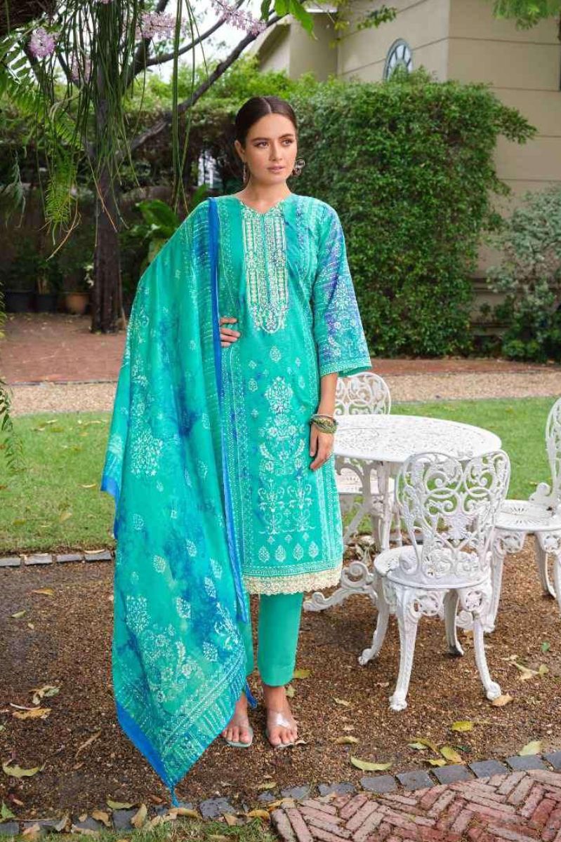 Belliza Designer Studio Resham Summer Collection Ladies Salwar Suits 785-003
