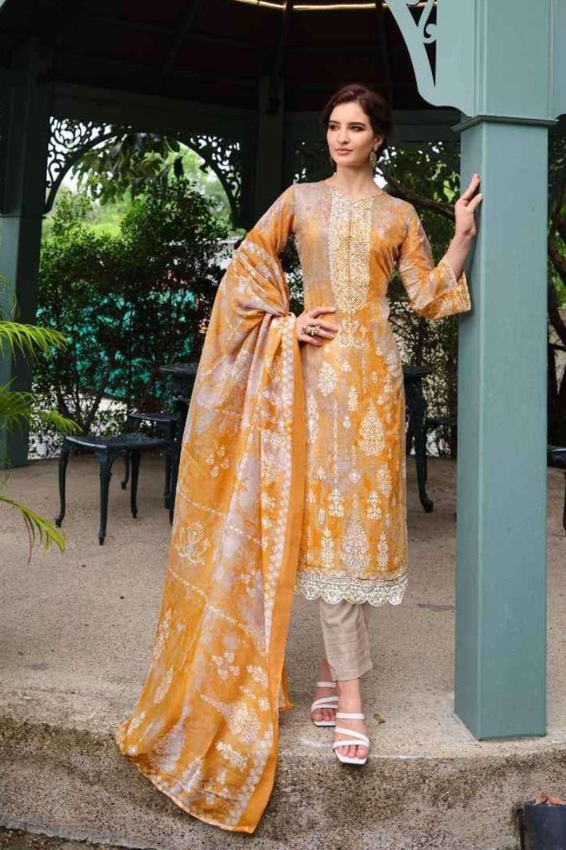 Belliza Designer Studio Resham Summer Collection Ladies Salwar Suits 785-005