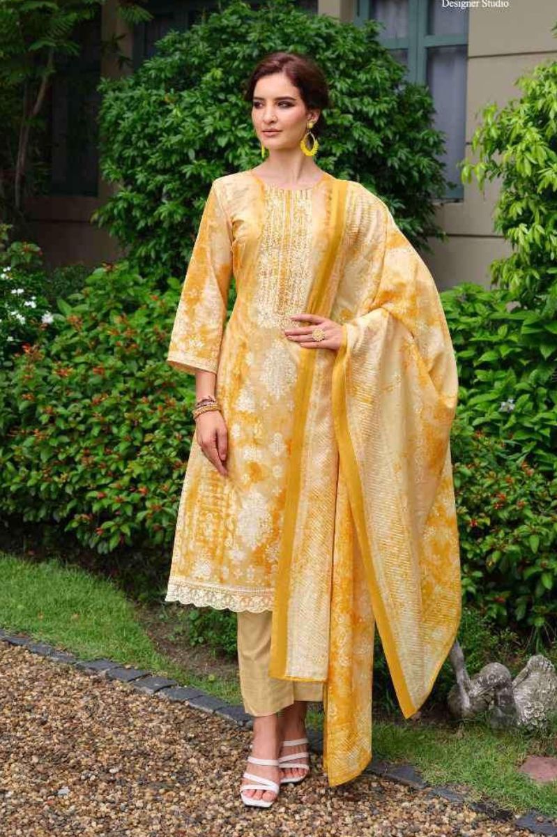 Belliza Designer Studio Resham Summer Collection Ladies Salwar Suits 785-007