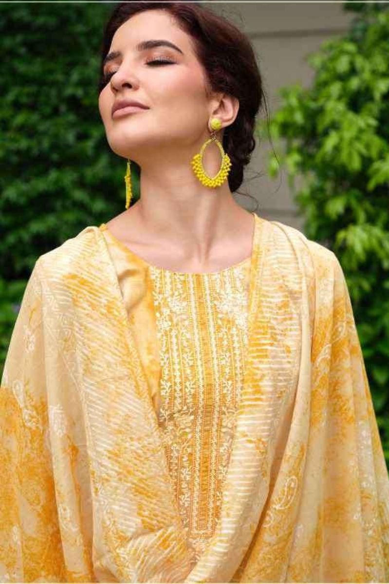 Belliza Designer Studio Resham Summer Collection Ladies Salwar Suits 785-007