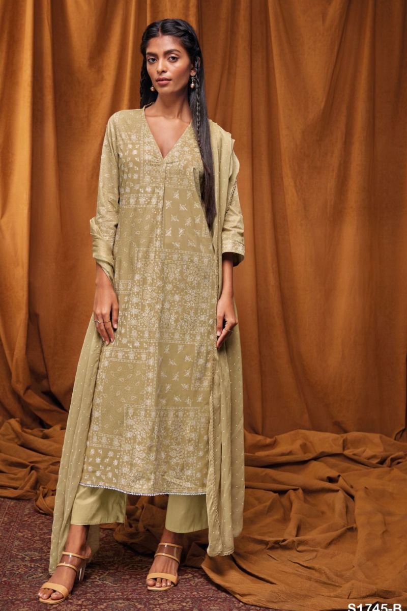 Ganga Fashion Dayita S1745 Summer Collection Ladies Salwar Suits S1745-B