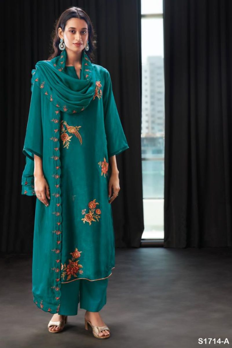 Ganga Fashion Odilla S1714 Summer Collection Ladies Salwar Suits S1714-A
