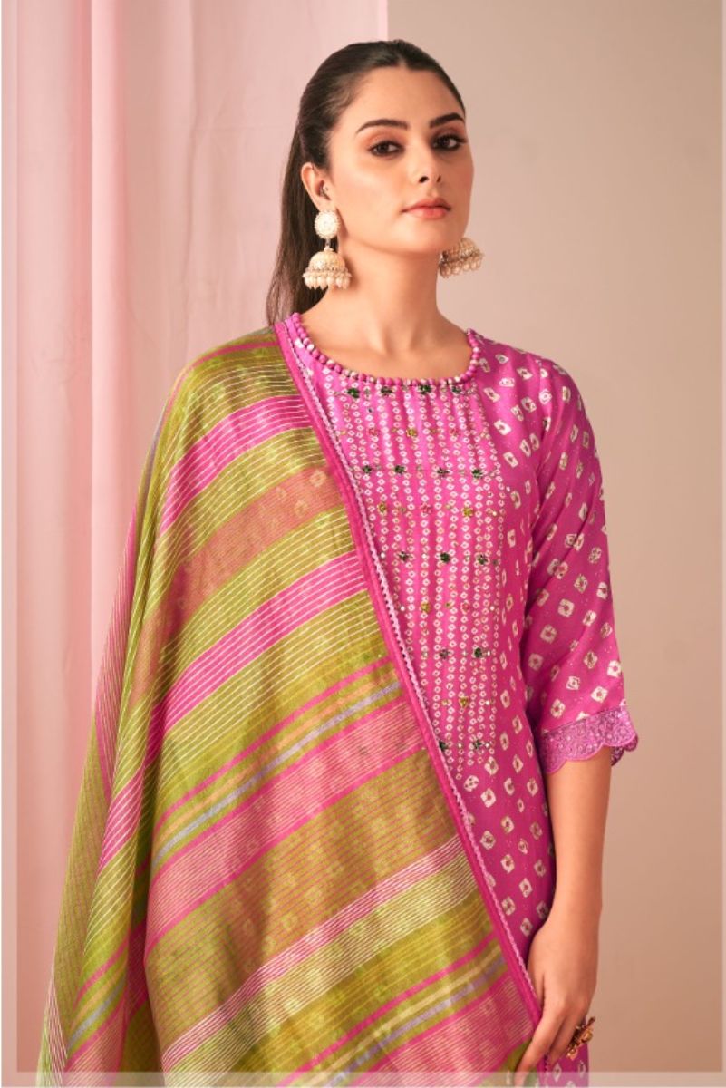 Jay Vijay Prints Anando Gulika 3086 Summer Collection Ladies Salwar Suits 3086-C