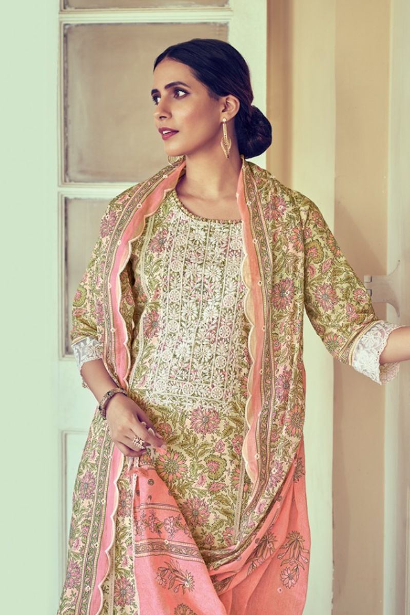 Jay Vijay Prints Dilreet Vol 2 Summer Collection Ladies Salwar Suits 8204