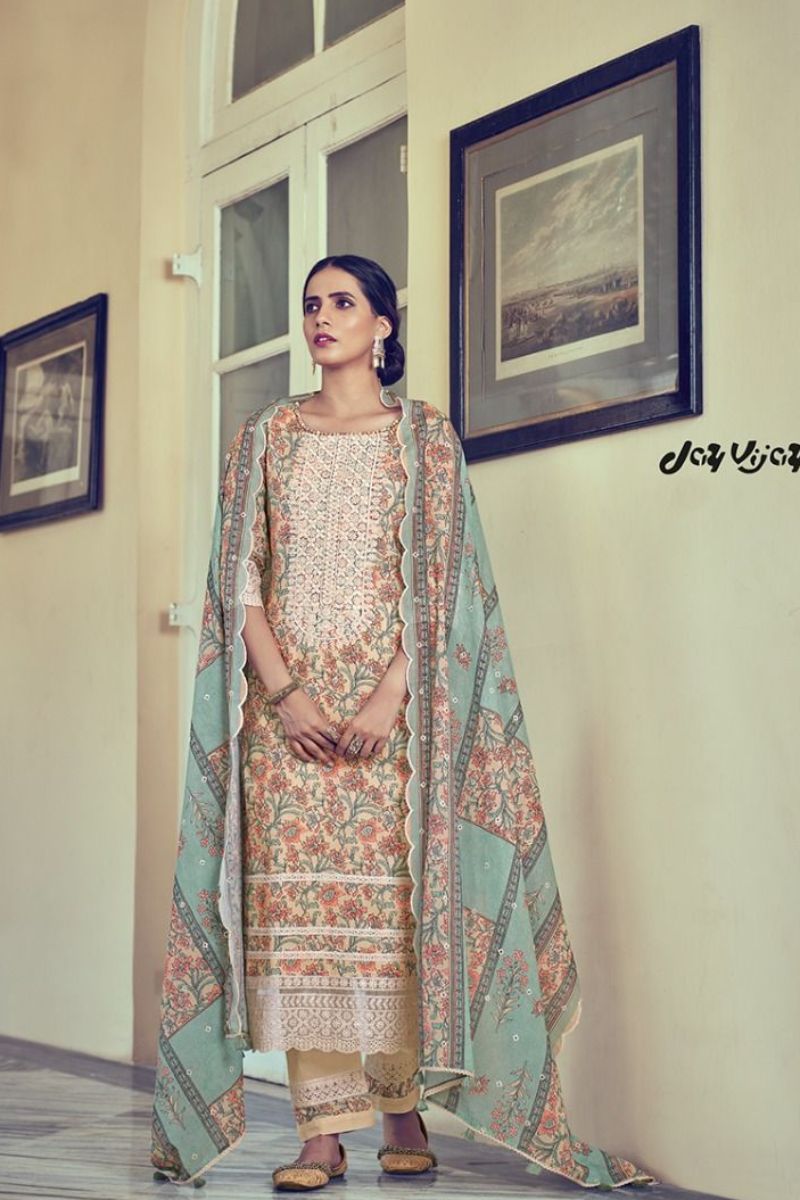Jay Vijay Prints Dilreet Vol 2 Summer Collection Ladies Salwar Suits 8207