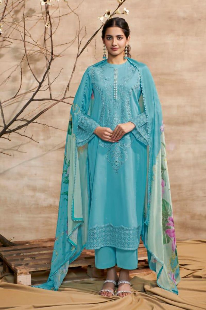 Kimora Fashion Shabiba Summer Collection Ladies Salwar Suits 9093