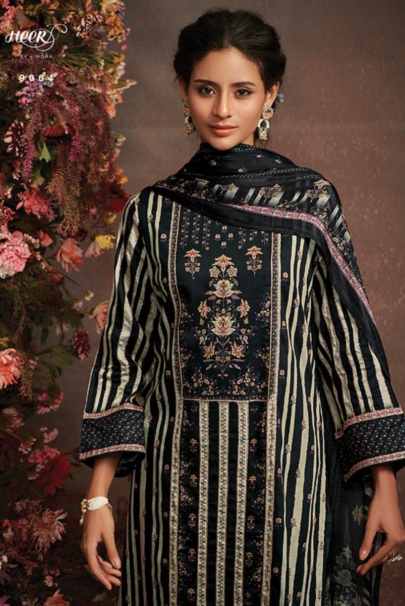 Kimora Fashion Heer Ruhana Summer Collecti2n Ladies Salwar Suits 9064
