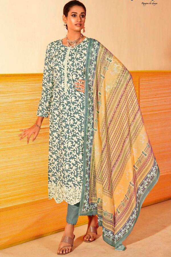 Mumtaz Arts Pastels Summer Collection Ladies Salwar Suits 37005
