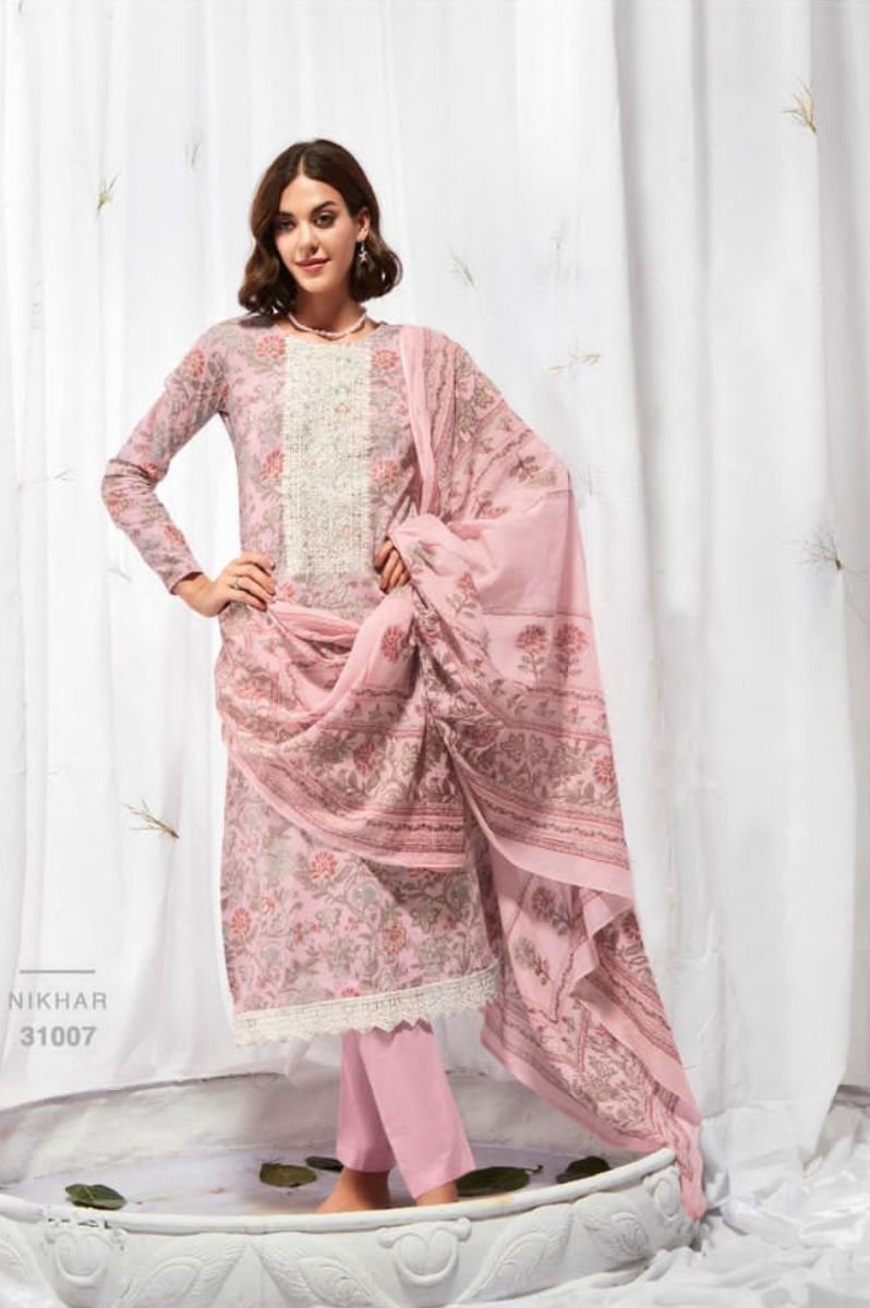 Mumtaz Arts Nikhar Summer Collection Ladies Salwar Suits 31007