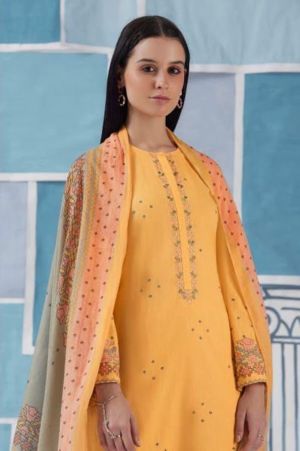 Sahiba S-Nirukth Pixel Art Summer Collection Ladies Salwar Suits 928