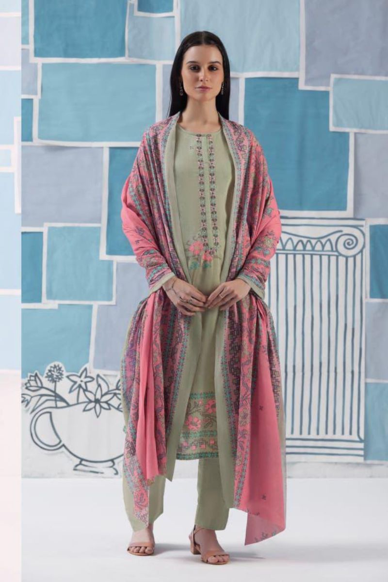 Sahiba S-Nirukth Pixel Art Summer Collection Ladies Salwar Suits 998