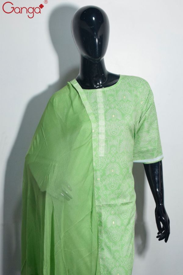 Ganga Fashion Larisa S1876 Premium Cotton Unstitched Salwar Suits S1876-d