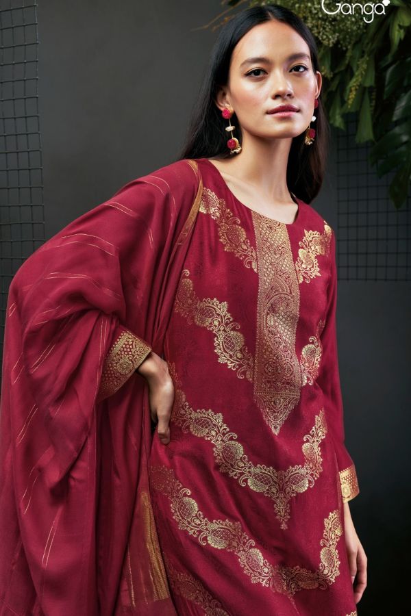 Ganga Tayah summer collection SuitS S1939-B